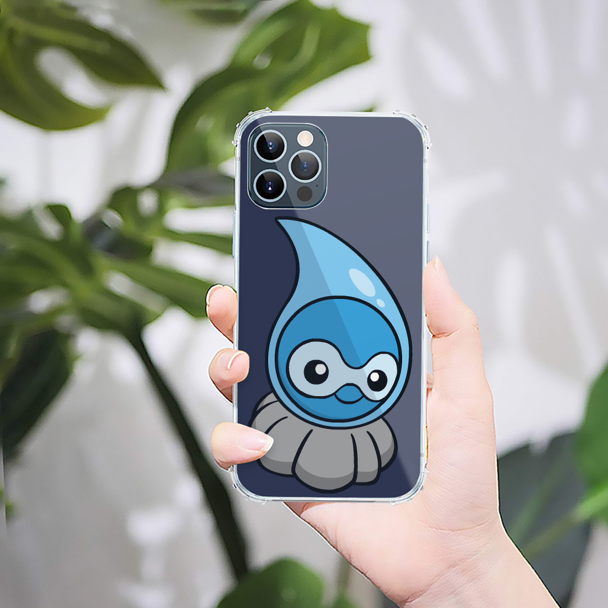 （画像用） ポケットモンスター Pokémon 【iPhone 12シリーズ対応】透明スマホケース（クリアソフトケース）